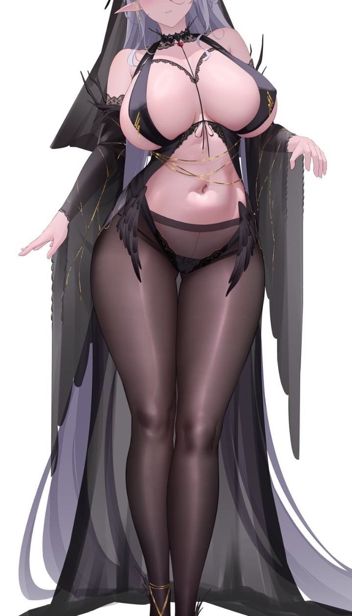 bb. ex, arknights, ramale (arknights), 1girl, absurdly long hair - Anime R34